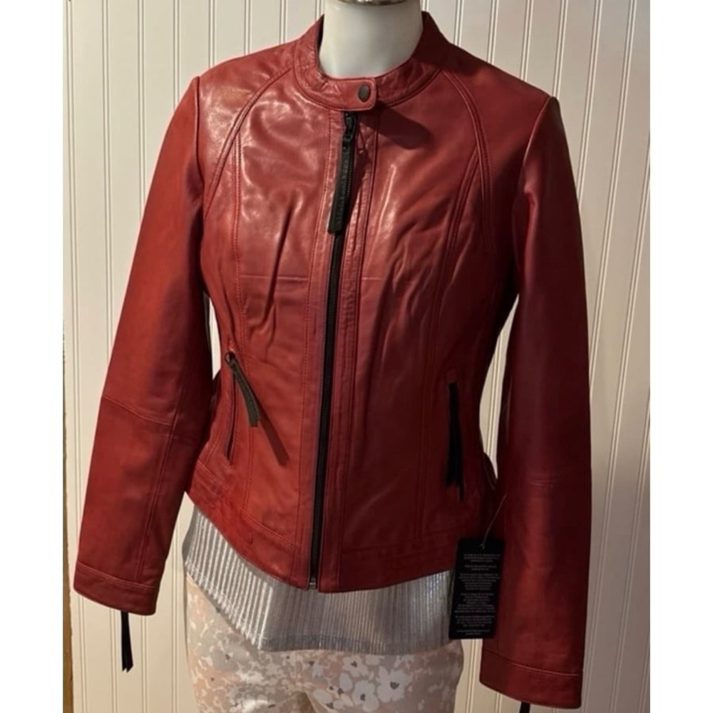 Bod & Christensen Valeria leather jacket